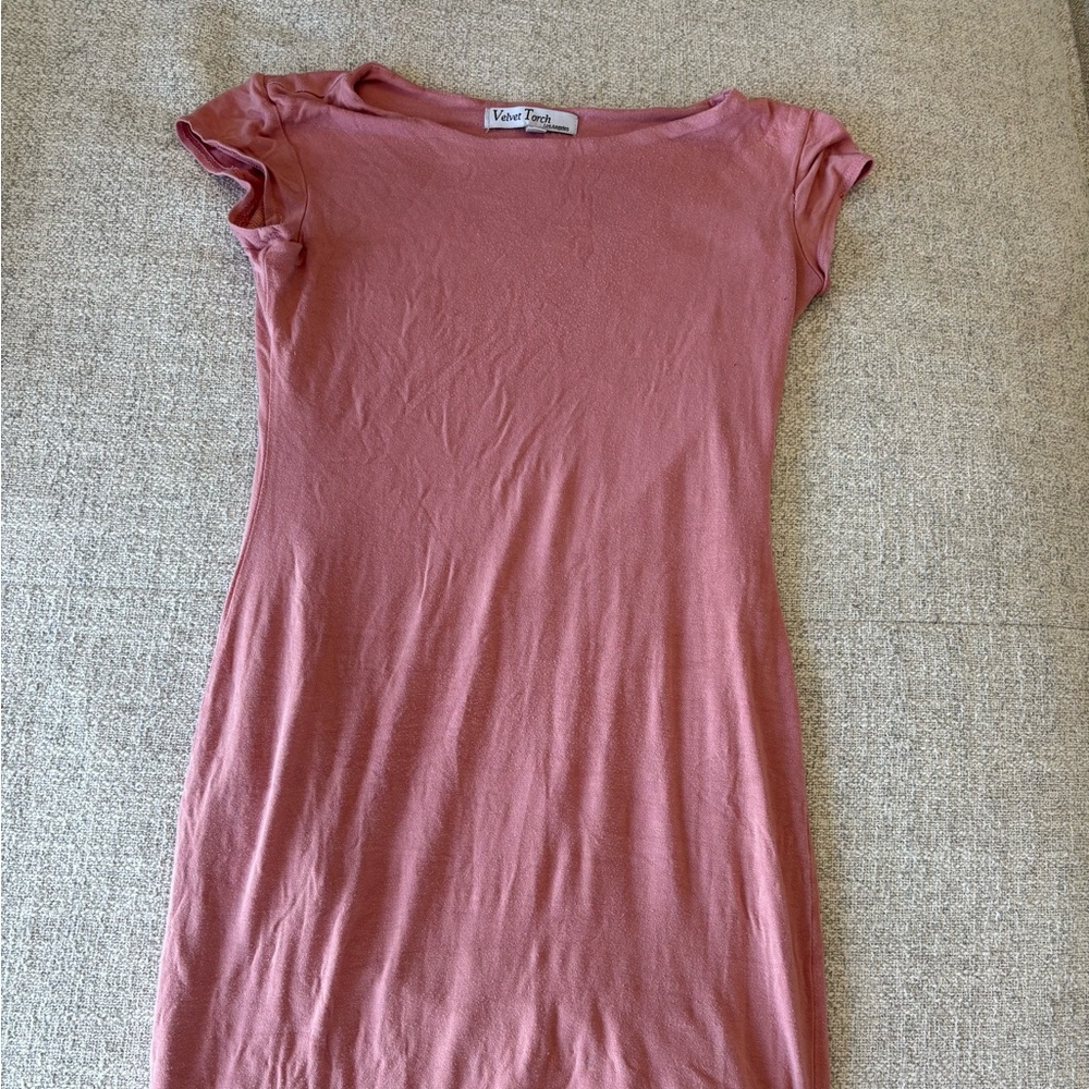 Velvet Torch Dusty Rose Top
